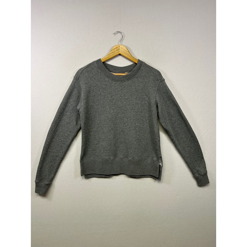 Athleisure Zella Womens Small Gray Crewneck Fleece‎ Sweatshirt